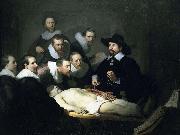 REMBRANDT Harmenszoon van Rijn Anatomy Lesson of Dr. Nicolaes Tulp, oil painting on canvas